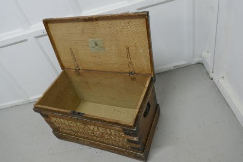 fig 5. A Victorian Pine Newham and Son’s Fishermans Chest 