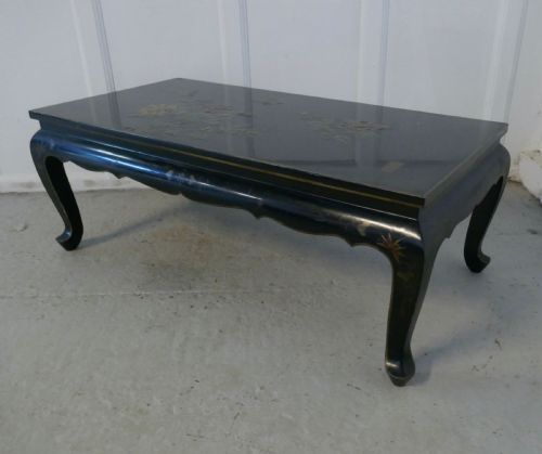 fig 2. Painted and Lacquered Chinoiserie Coffee Table