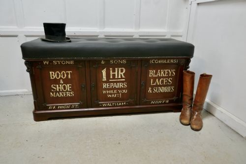 fig 5. Window Seat Boot Cupboard Shop Display Bench Storage