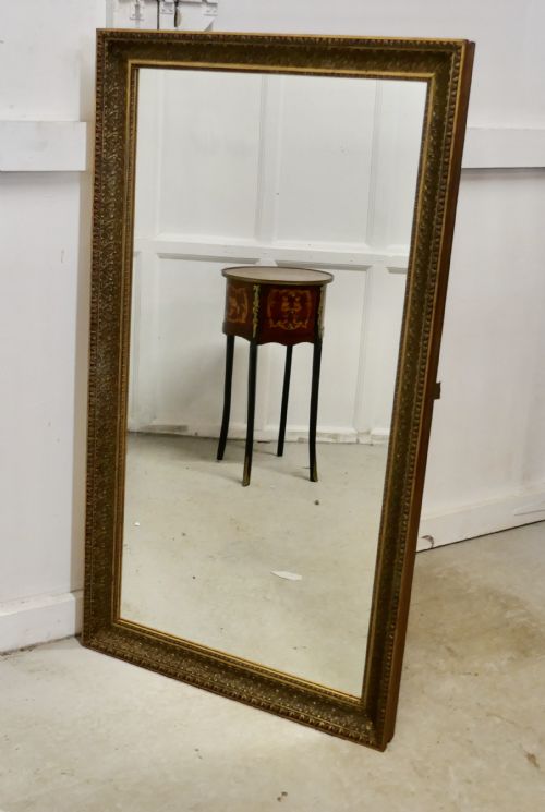 A 19th Century French Large Gilt Mirror