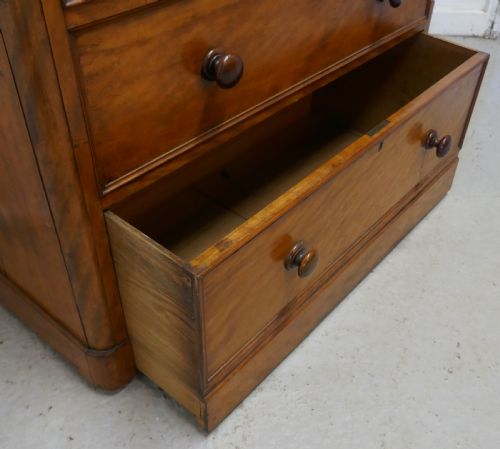 fig 4. Large 19th Century Birch Chest of Drawers