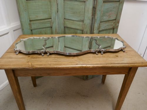 Art Deco French Silver Sideboard Trio Tray