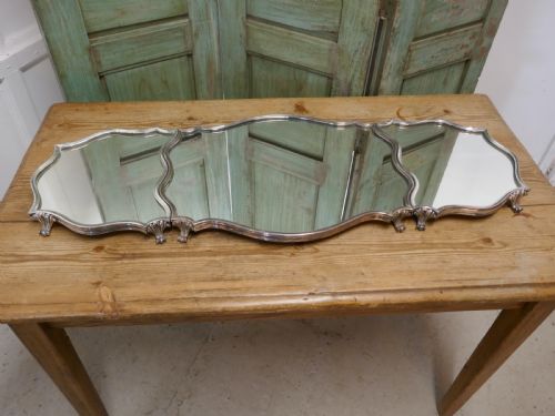 fig 1. Art Deco French Silver Sideboard Trio Tray