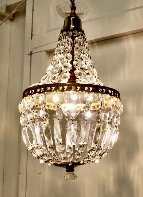 fig 1. French Empire Style Tent Chandelier