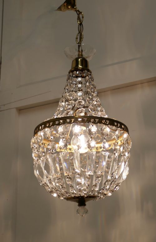 French Empire Style Tent Chandelier