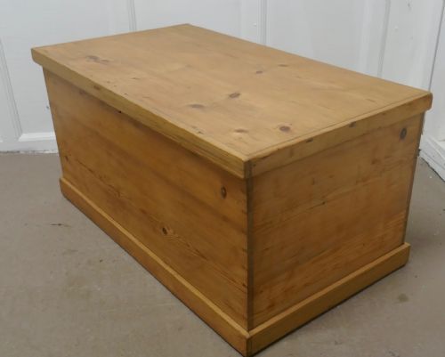 fig 3. Victorian Pine Blanket Box,