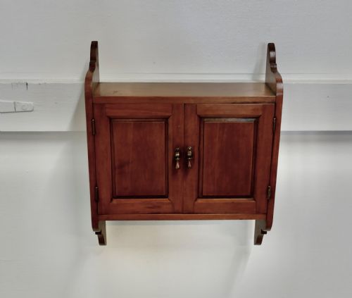 fig 3. Victorian Cherrywood Bathroom Cupboard