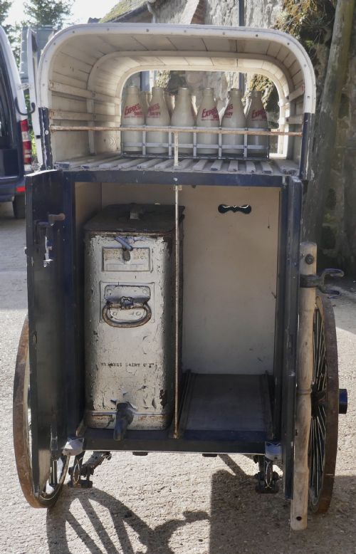 fig 2. Edwardian Express Dairy Delivery Milk Cart