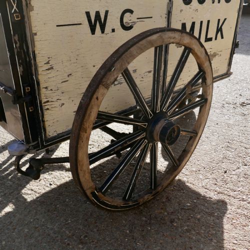 fig 3. Edwardian Express Dairy Delivery Milk Cart