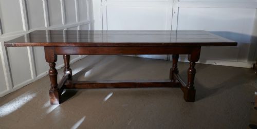 Superior Quality Oak Refectory Dining Table