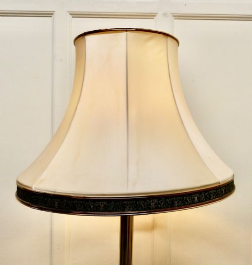 fig 2. A Corinthian Column Brass Floor Lamp