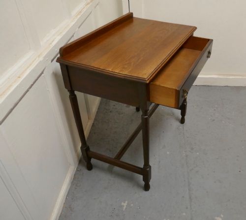 fig 3. Good 19th Century Oak Writing Table Writing Table