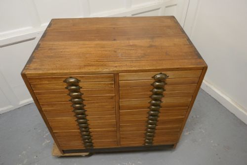 fig 1. 19th Century Architect’s Filing Drawers,