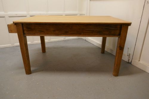 fig 3. A Lovely Rustic Georgian Pine Kitchen Table