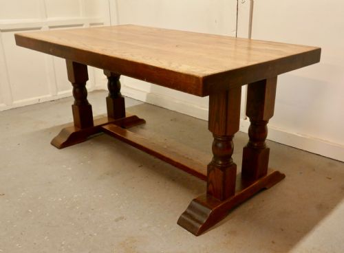fig 3. Country Oak Refectory Table