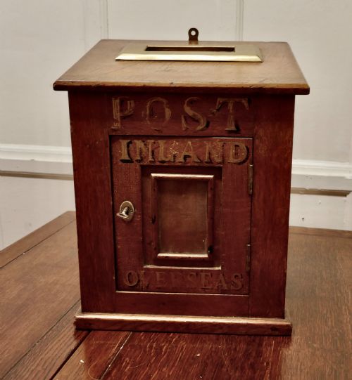 Victorian Country House Letter Box.

