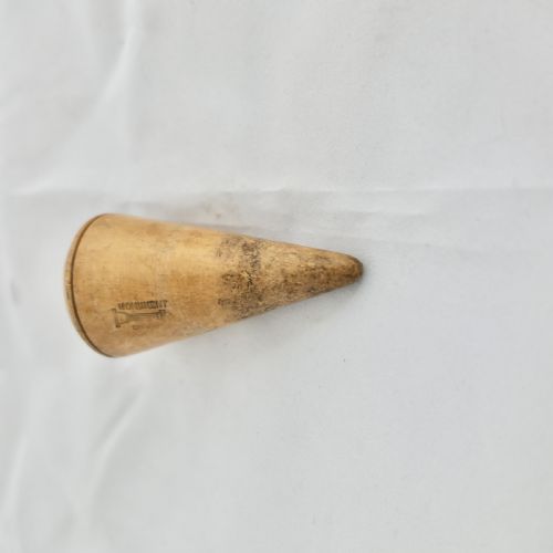 3 19TH CENTURY HAND MADE TREEN ITEMS POUNCE PLUMB BOB BODKIN - ADDITIONAL PHOTO 6
