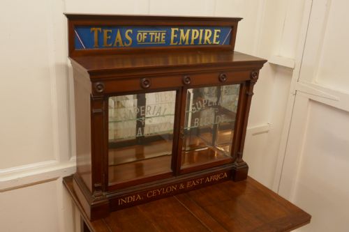 VICTORIAN EMPIRE TEA CABINET TEA ROOM CAFE DISPLAY - ADDITIONAL PHOTO 2