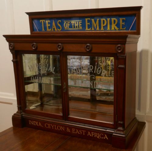 VICTORIAN EMPIRE TEA CABINET TEA ROOM CAFE DISPLAY - ADDITIONAL PHOTO 5