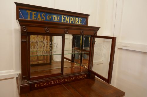 VICTORIAN EMPIRE TEA CABINET TEA ROOM CAFE DISPLAY - ADDITIONAL PHOTO 6