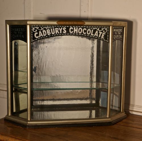 Cadbury’s Art Deco Display Cabinet, Art Deco Crome