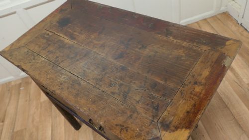 ORIENTAL SIDE TABLE OR WORK TABLE - ADDITIONAL PHOTO 4