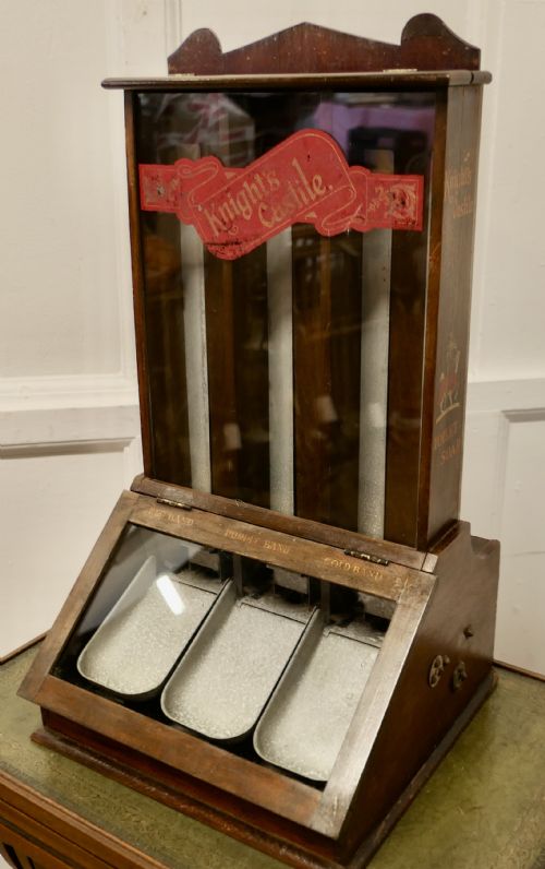 fig 1. Knight’s Castile Chemist Shop Display Soap Dispensing Cabinet