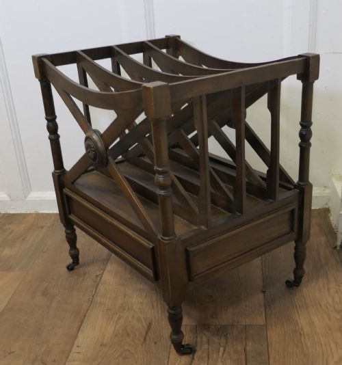 REGENCY STYLE CANTERBURY MAGAZINE STAND - ADDITIONAL PHOTO 2