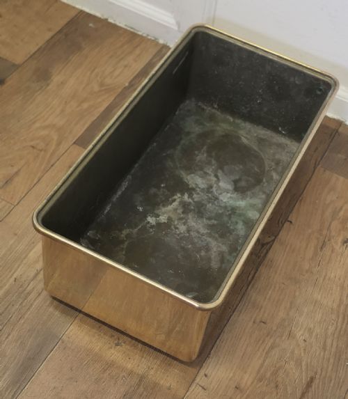 HEAVY QUALITY BRASS PLANTER - ADDITIONAL PHOTO 6