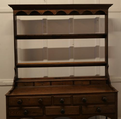 GEORGIAN COUNTRY OAK COTTAGE DRESSER - ADDITIONAL PHOTO 2