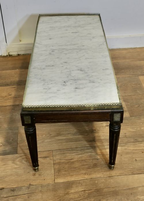 FRENCH 19TH CENTURY LOW TABLE OR COFFEE TABLE - ADDITIONAL PHOTO 4