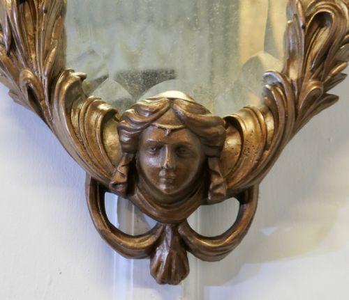 18TH CENTURY ITALIAN GILDED BAROQUE MIRROR - ADDITIONAL PHOTO 5