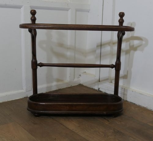 A Long Bentwood Stick Stand or Umbrella Stand