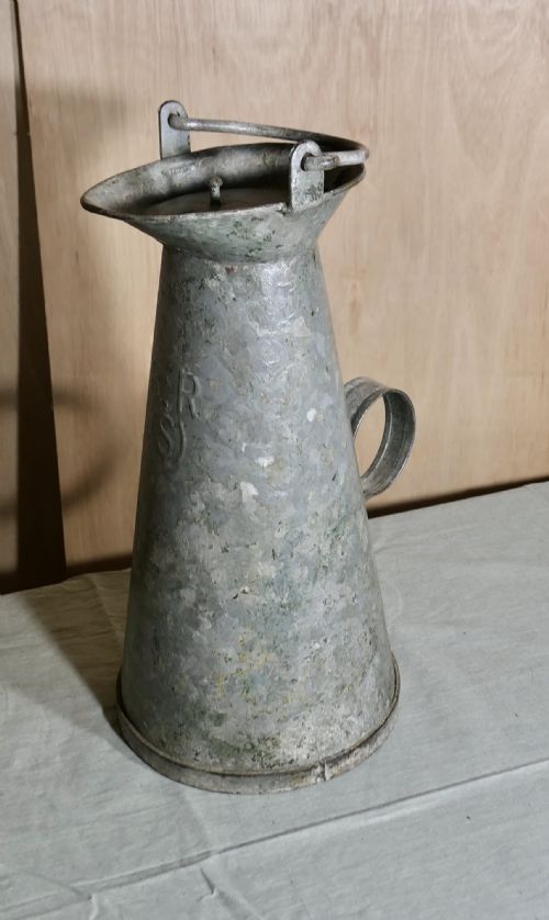 BRITISH RAIL S GALVANISED WATER JUG - ADDITIONAL PHOTO 1