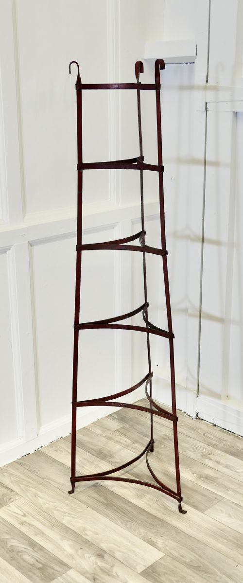 19th Century Iron Pot Stand, Farmhouse Kitchen