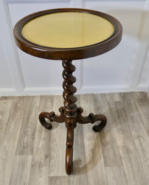 VICTORIAN WINE TABLE OR OCCASIONAL TABLE - ADDITIONAL PHOTO 2