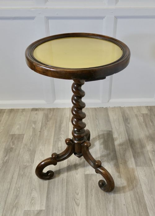 VICTORIAN WINE TABLE OR OCCASIONAL TABLE - ADDITIONAL PHOTO 4