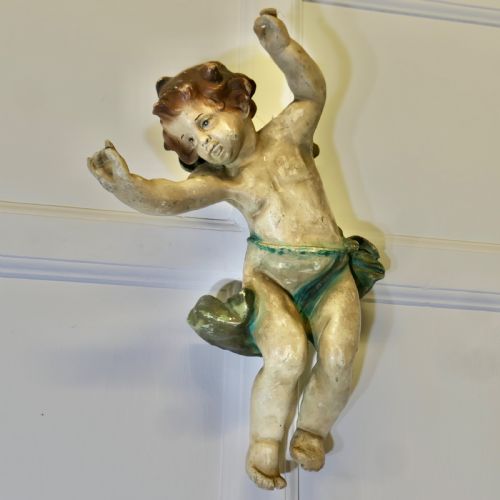 A PAIR OF 19TH CENTURY ITALIAN PUTTI SIGNED A - ADDITIONAL PHOTO 5