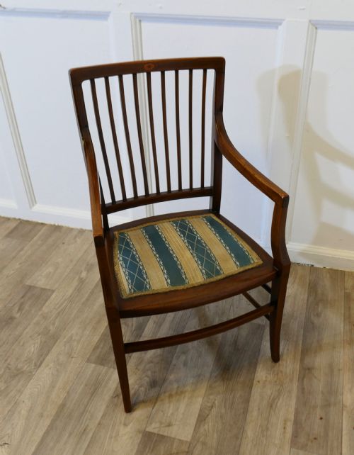 REGENCY STYLE CHILDS ARM CHAIR - ADDITIONAL PHOTO 5
