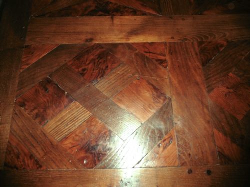 FRENCH FRUITWOOD PARQUETRY TABLE - ADDITIONAL PHOTO 8