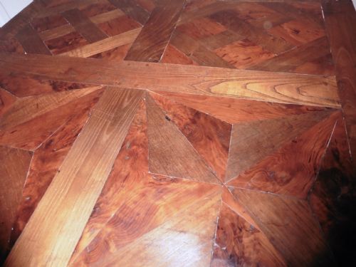 FRENCH FRUITWOOD PARQUETRY TABLE - ADDITIONAL PHOTO 10