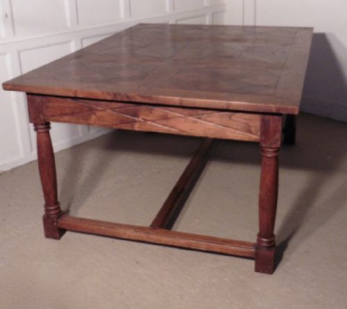 FRENCH FRUITWOOD PARQUETRY TABLE - ADDITIONAL PHOTO 12