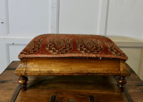 Early Victorian Bed Step, Foot Stool