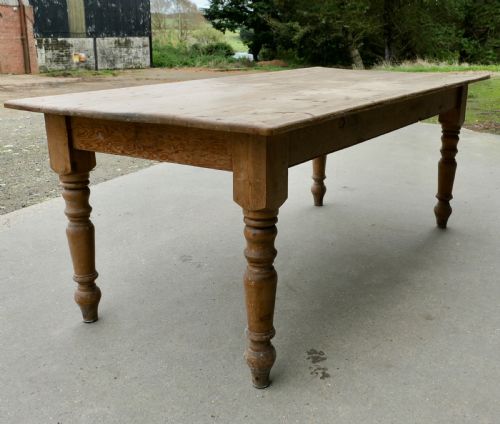 Large Farmhouse Pine Table