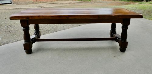 Very Heavy French 12 Seater Oak Farmhouse Table