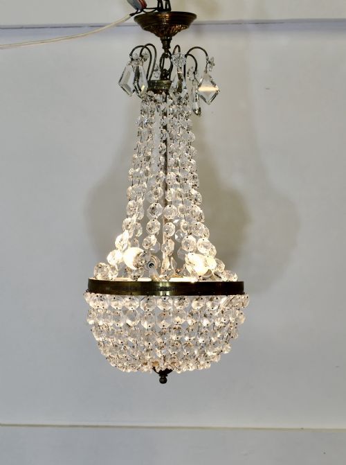 FRENCH EMPIRE STYLE CHANDELIER - ADDITIONAL PHOTO 4