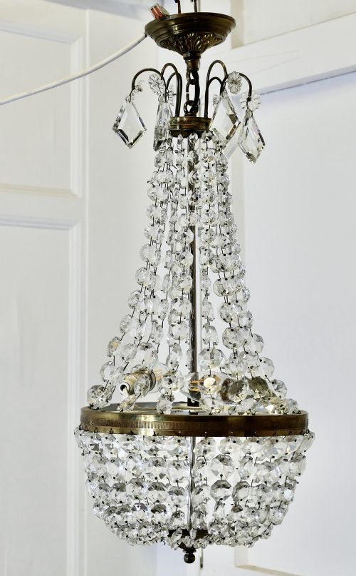 FRENCH EMPIRE STYLE CHANDELIER - ADDITIONAL PHOTO 5