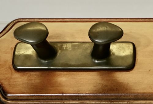 BRONZE HAT AND COAT HOOKS ON A NAUTICAL THEME - ADDITIONAL PHOTO 1