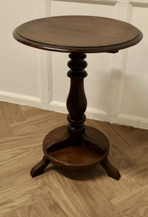 REGENCY STYLE WINE TABLE OR OCCASIONAL TABLE - ADDITIONAL PHOTO 3