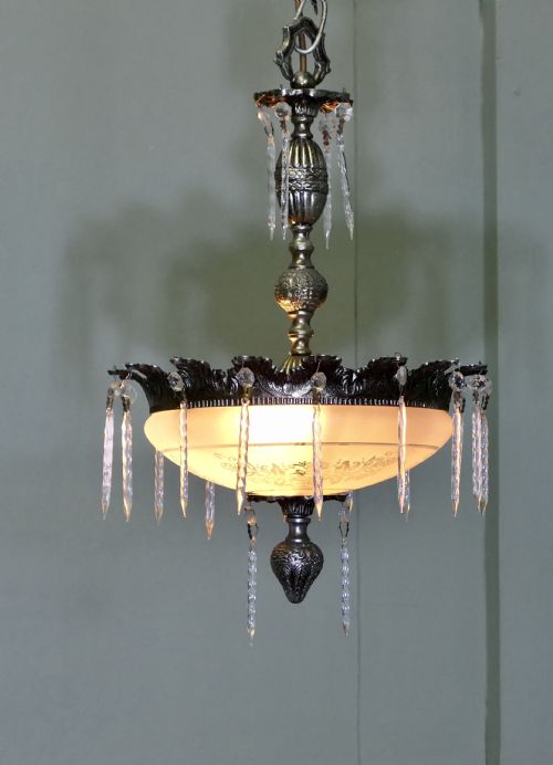 FRENCH CRYSTAL CHANDELIER - ADDITIONAL PHOTO 3